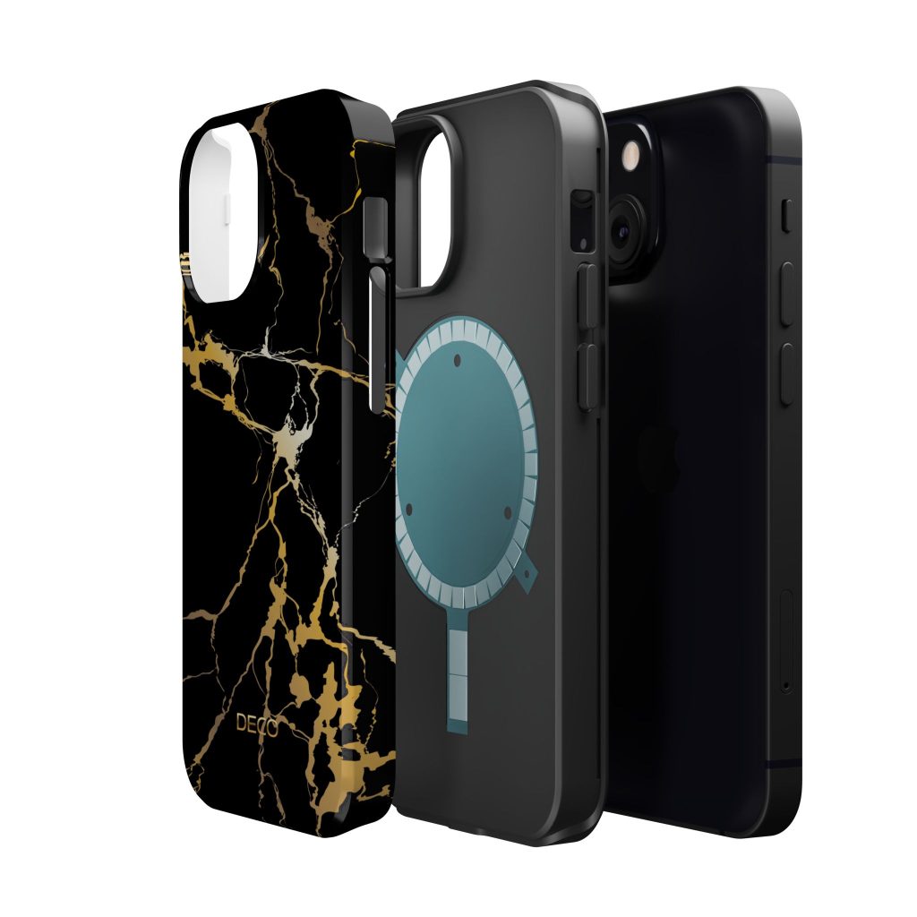 Black & Gold Marble
