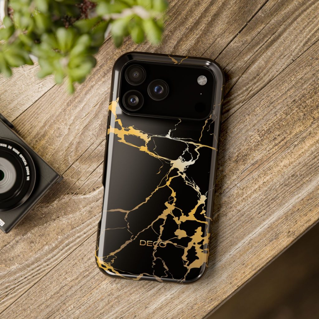 Black & Gold Marble