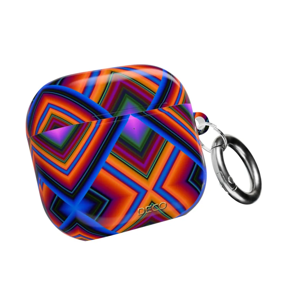 3D Optical Geometric AirPod Case
