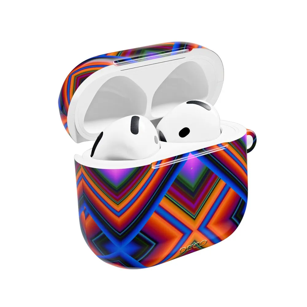 3D Optical Geometric AirPod Case