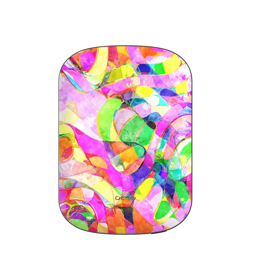 Abstract Neon Watercolor MagSafe Power Bank