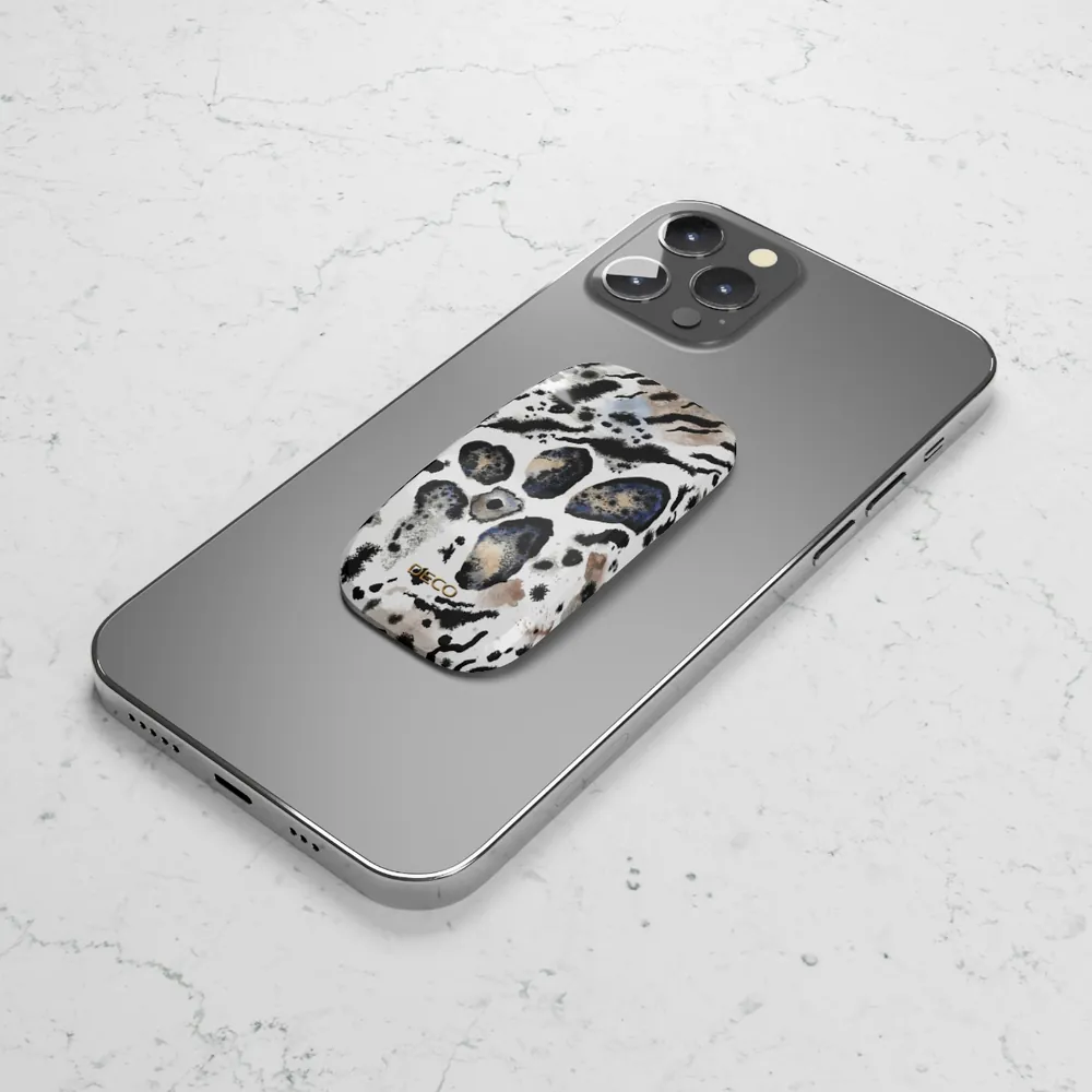 Abstract Wildlife Animal Skin Phone Grip & Stand