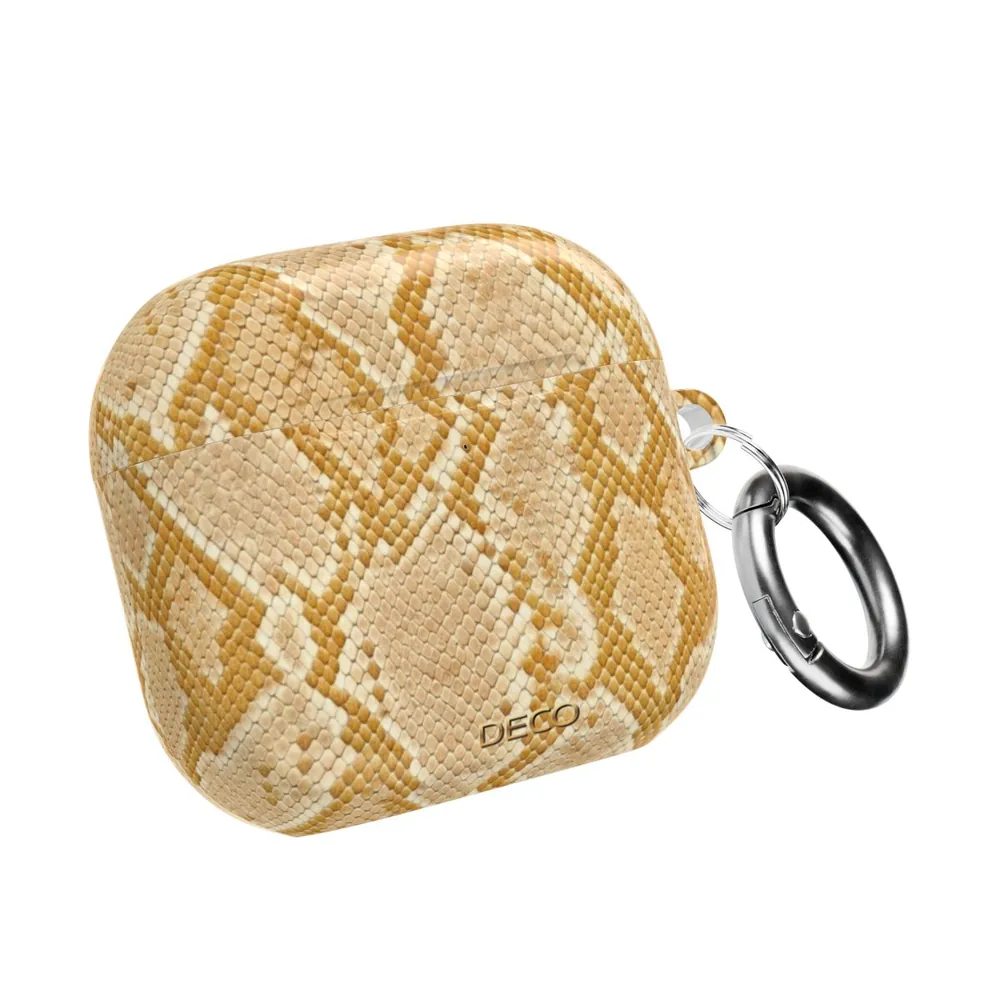 Albino Python Snake Skin AirPod Case