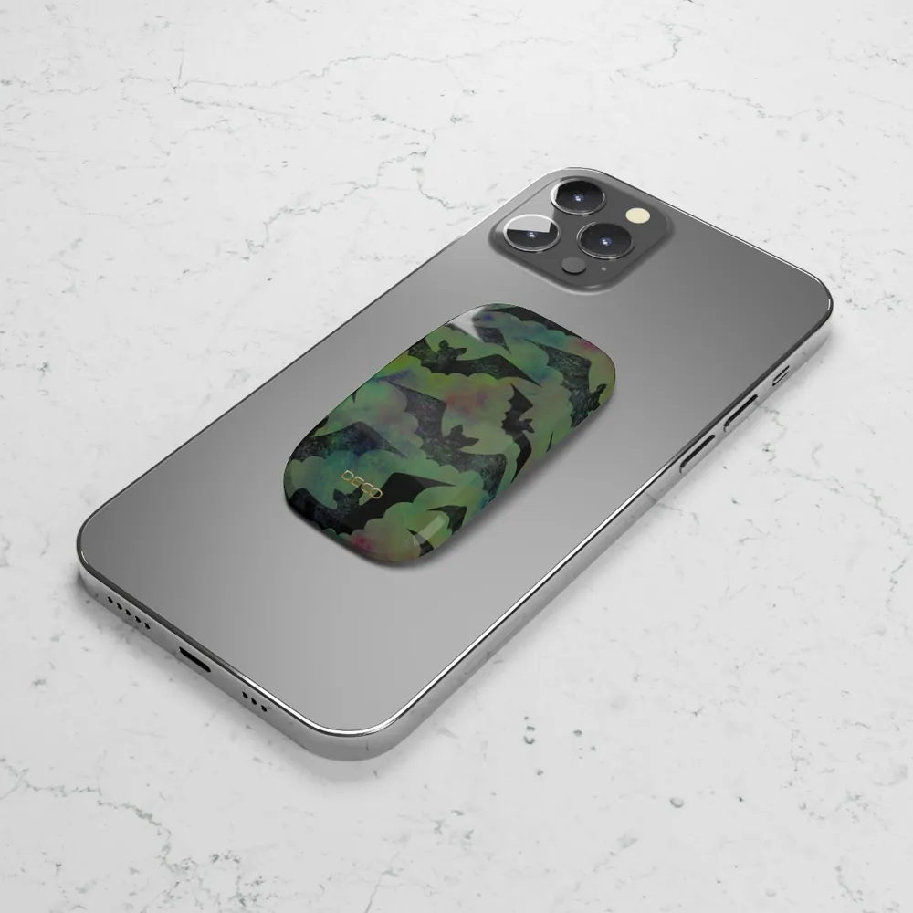Bats Spooky Halloween Phone Grip & Stand