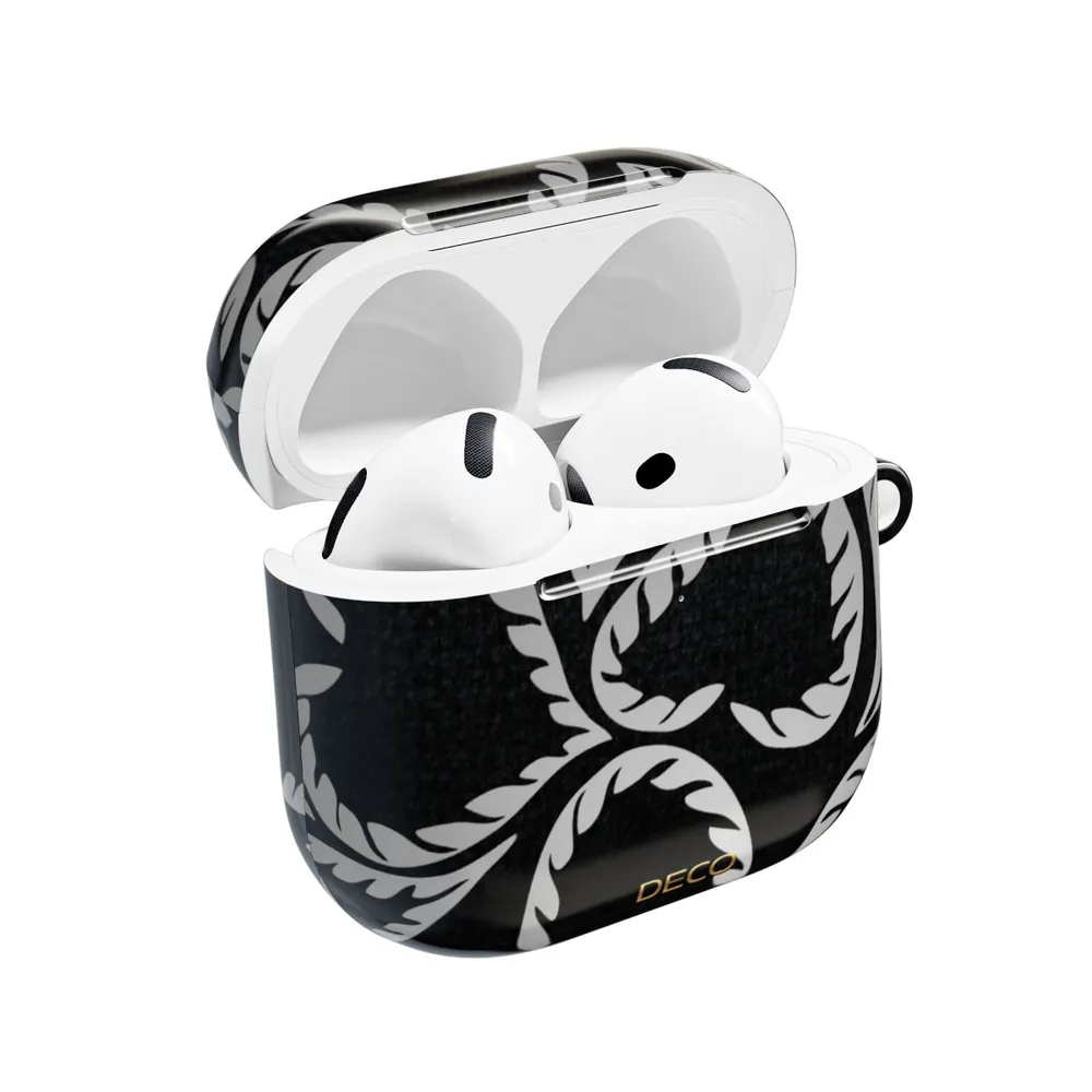 Black Velvet Hearts AirPod Case