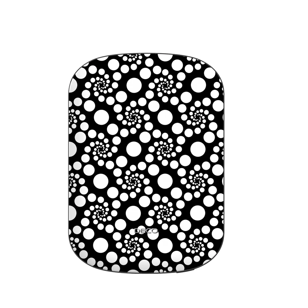 Black & White Twirly Polka Dots MagSafe Power Bank