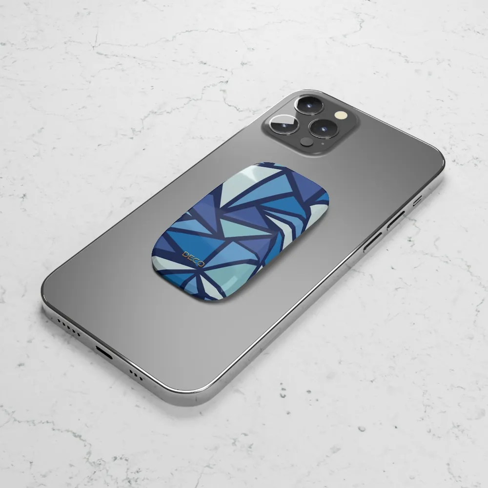 Blue Angles Geometric Phone Grip & Stand