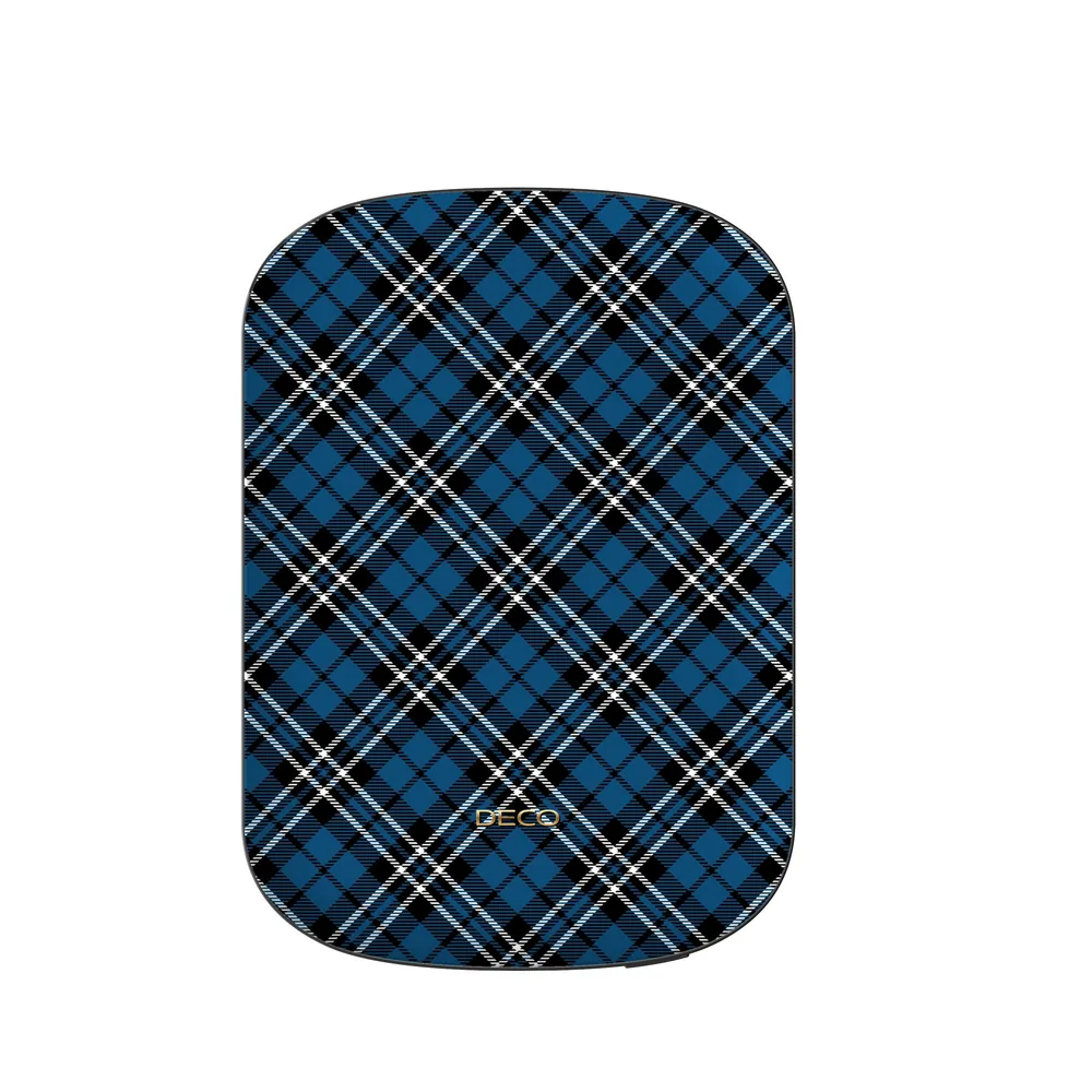 Blue Diagonal Tartan Plaid MagSafe Power Bank