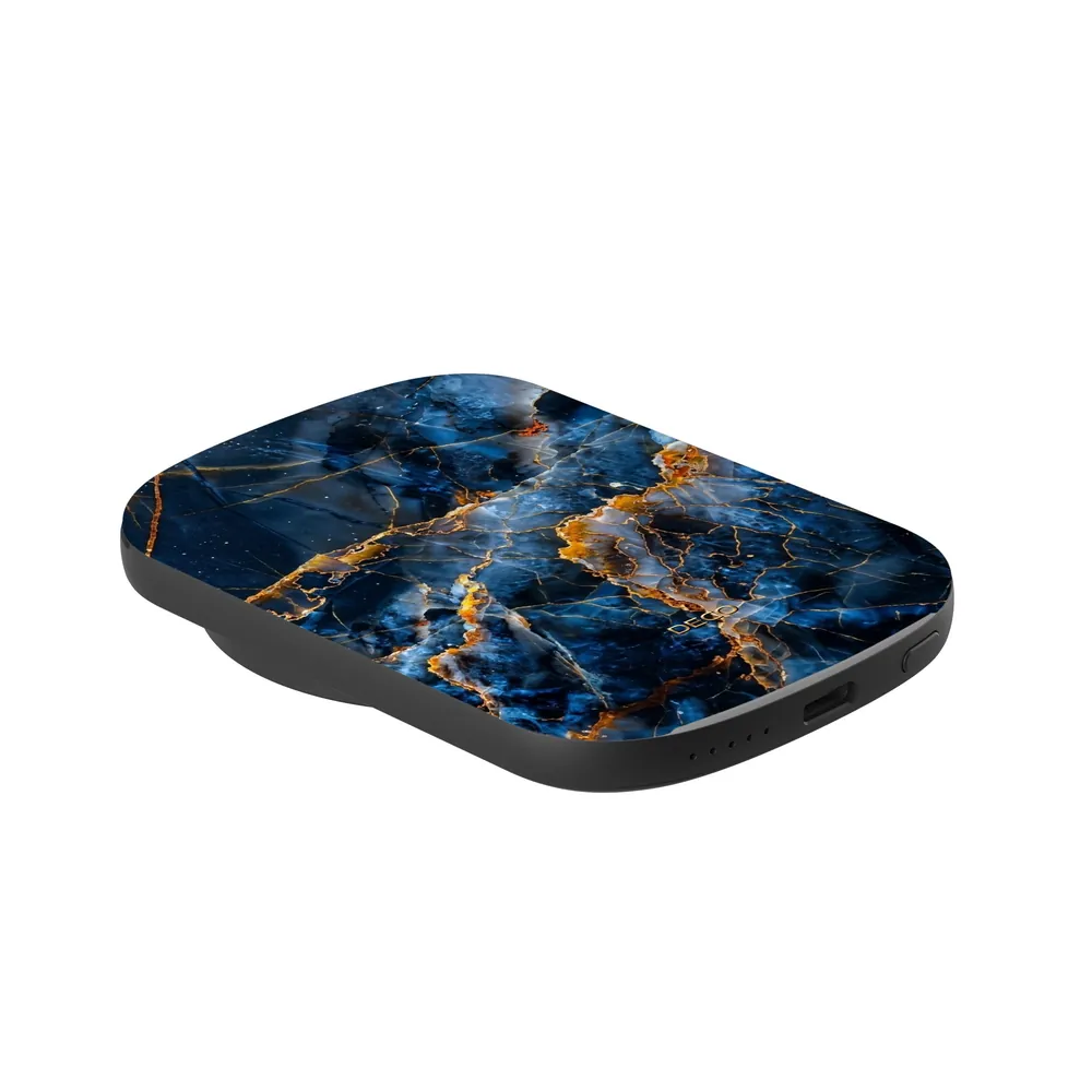 Blue Onyx Marble MagSafe Power Bank