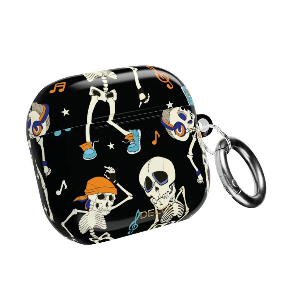 Dancing Skeletons Spooky Halloween AirPod Case