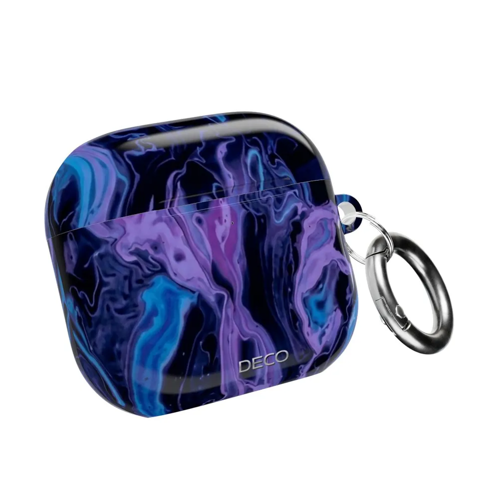 Deep Purple Swirl AirPod Case