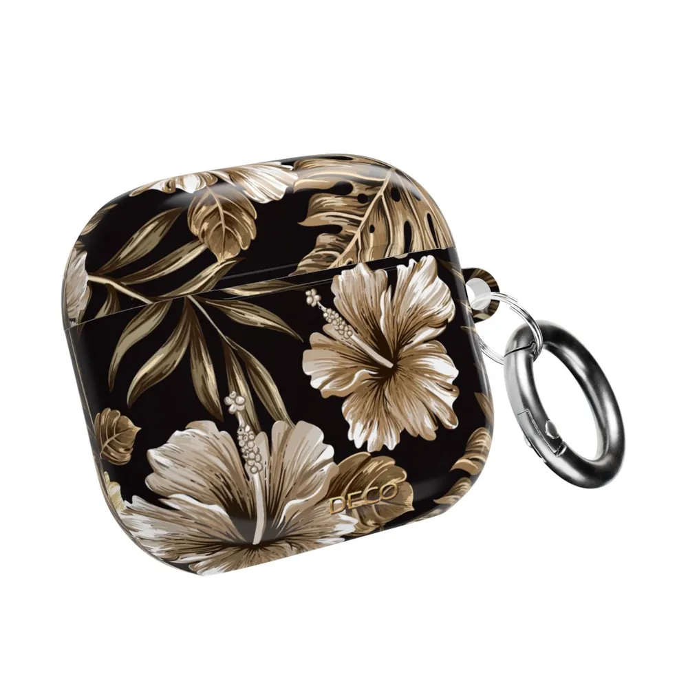 Deep Tropical Floral AirPod Case