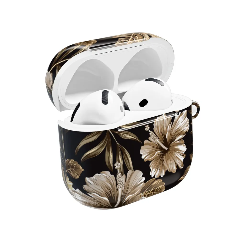 Deep Tropical Floral AirPod Case