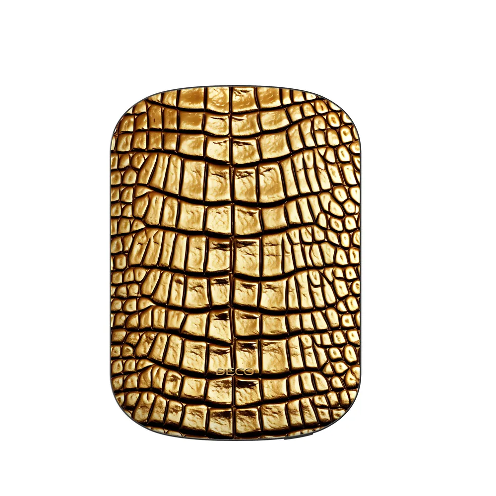 Gold Alligator Skin MagSafe Power Bank