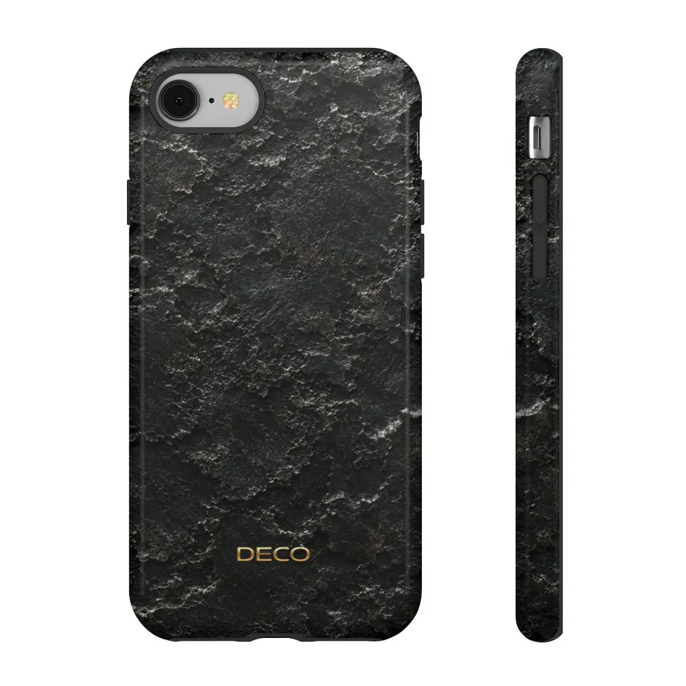 Industrial Metal Textured Slate Tough Phone Case
