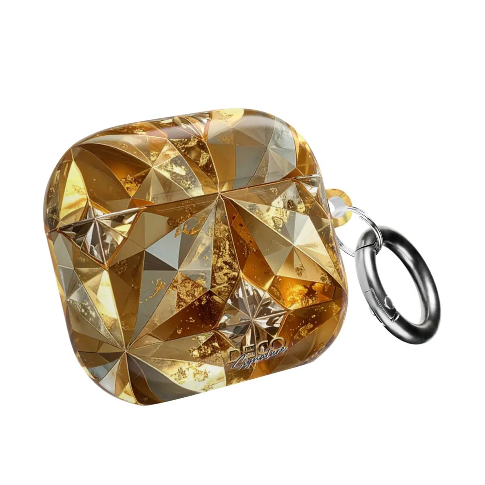 Luxury Diamond Facets DECO Signature AirPod Case