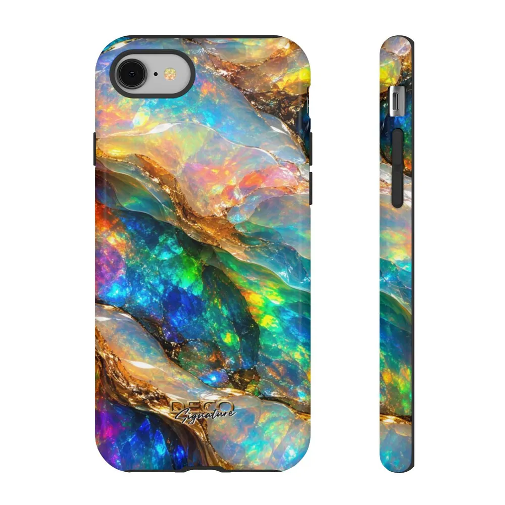 Luxury Vivid Opal DECO Signature Tough Phone Case