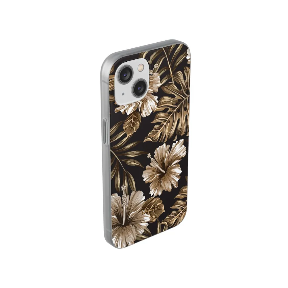 Deep Tropical Floral Phone Case