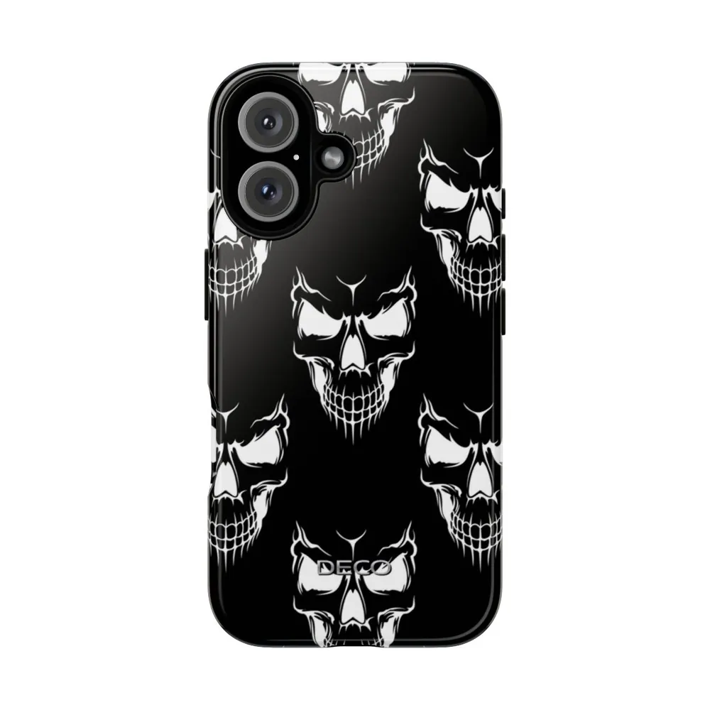 Creepy Skulls Spooky Halloween Tough Phone Case
