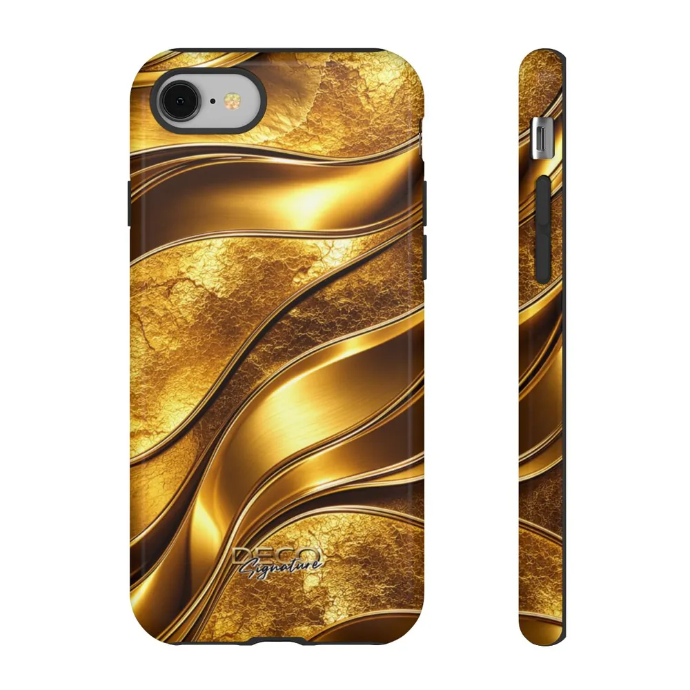 Luxury Gold Textures DECO Signature Tough Phone Case
