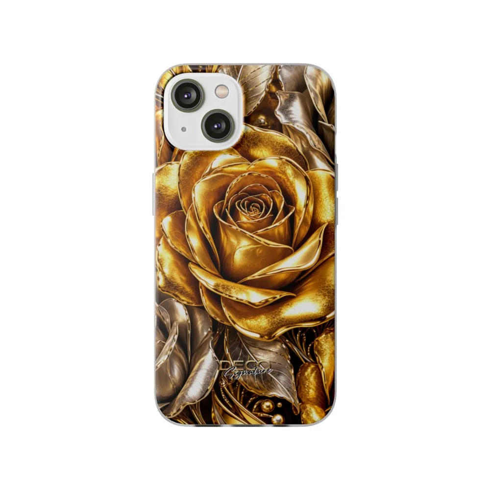 Luxury Gold Roses DECO Signature Phone Case