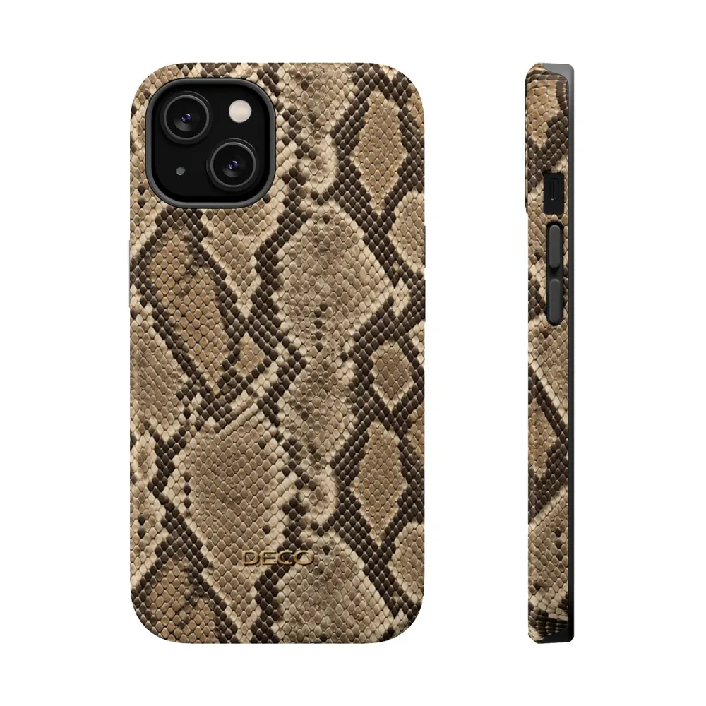 Python Snake Skin MagSafe Impact-Resistant Phone Case