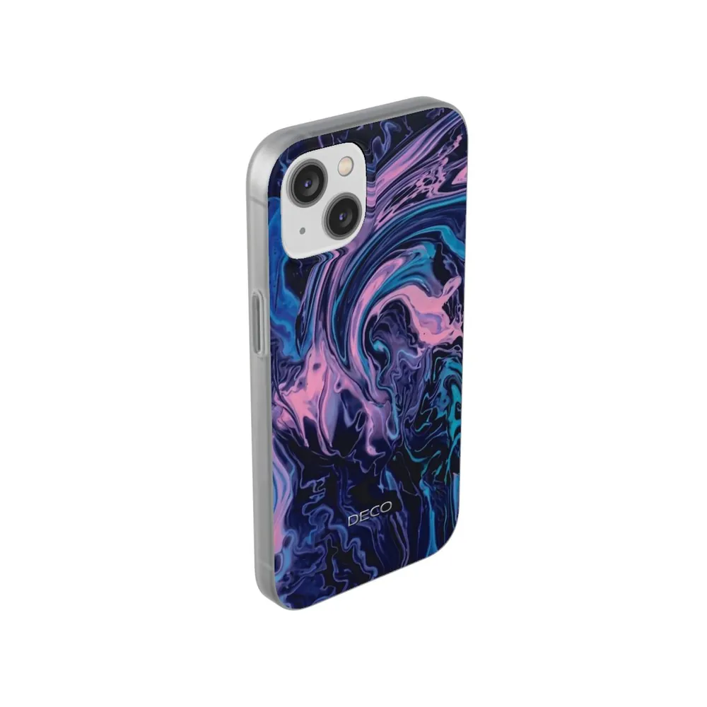 Pastel Rainbow Deep Swirl Phone Case