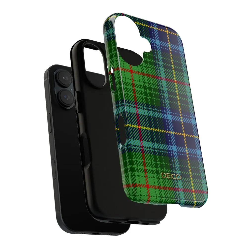 Blue Green Tartan Plaid Tough Phone Case