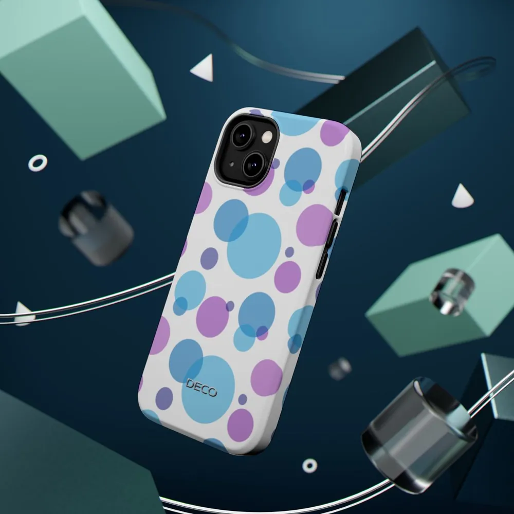 Pastel Dots MagSafe Impact-Resistant Phone Case