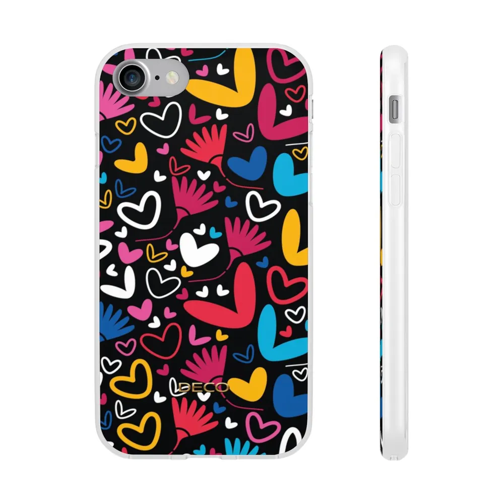 Whimsy Hearts Phone Case