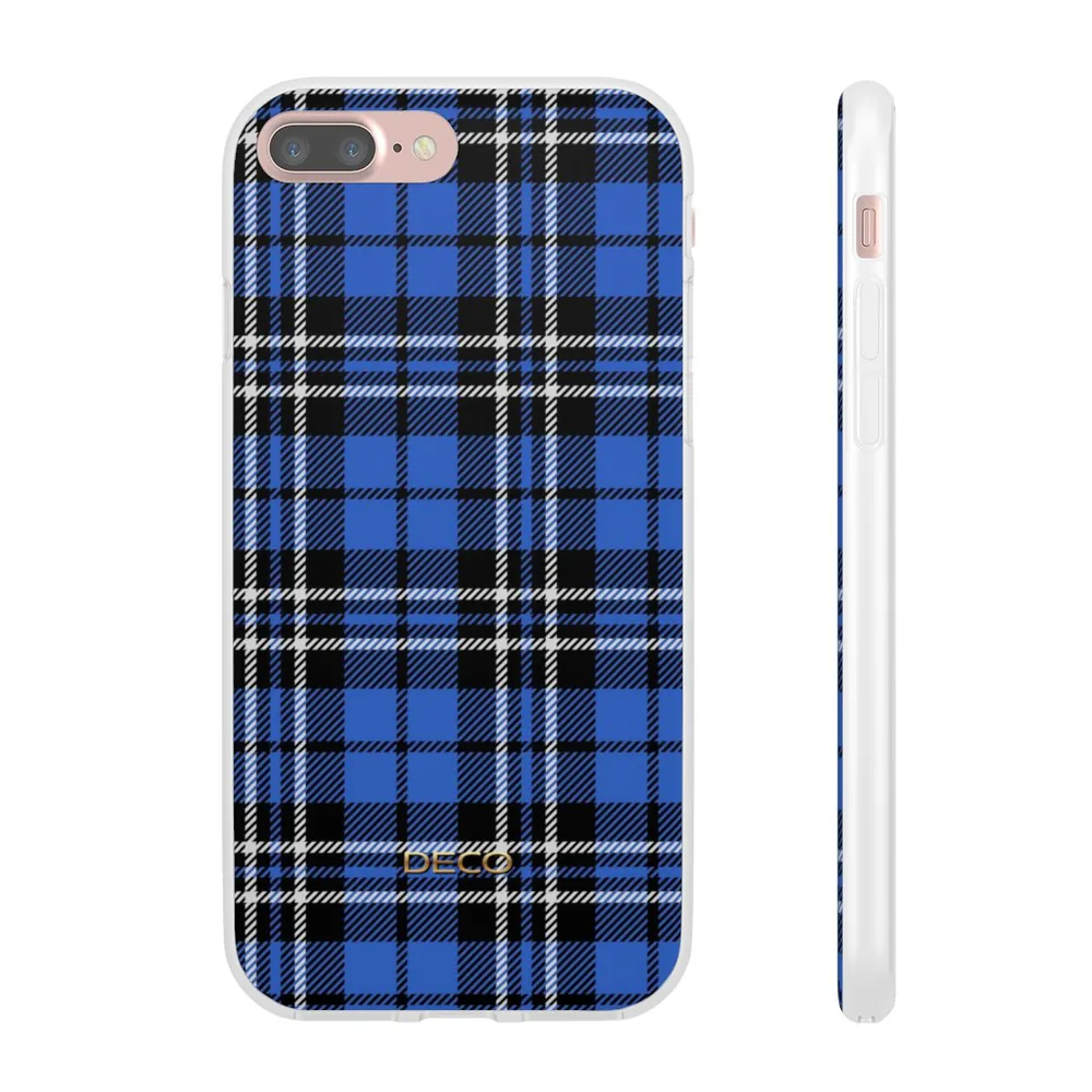 Royal Blue Tartan Plaid Phone Case