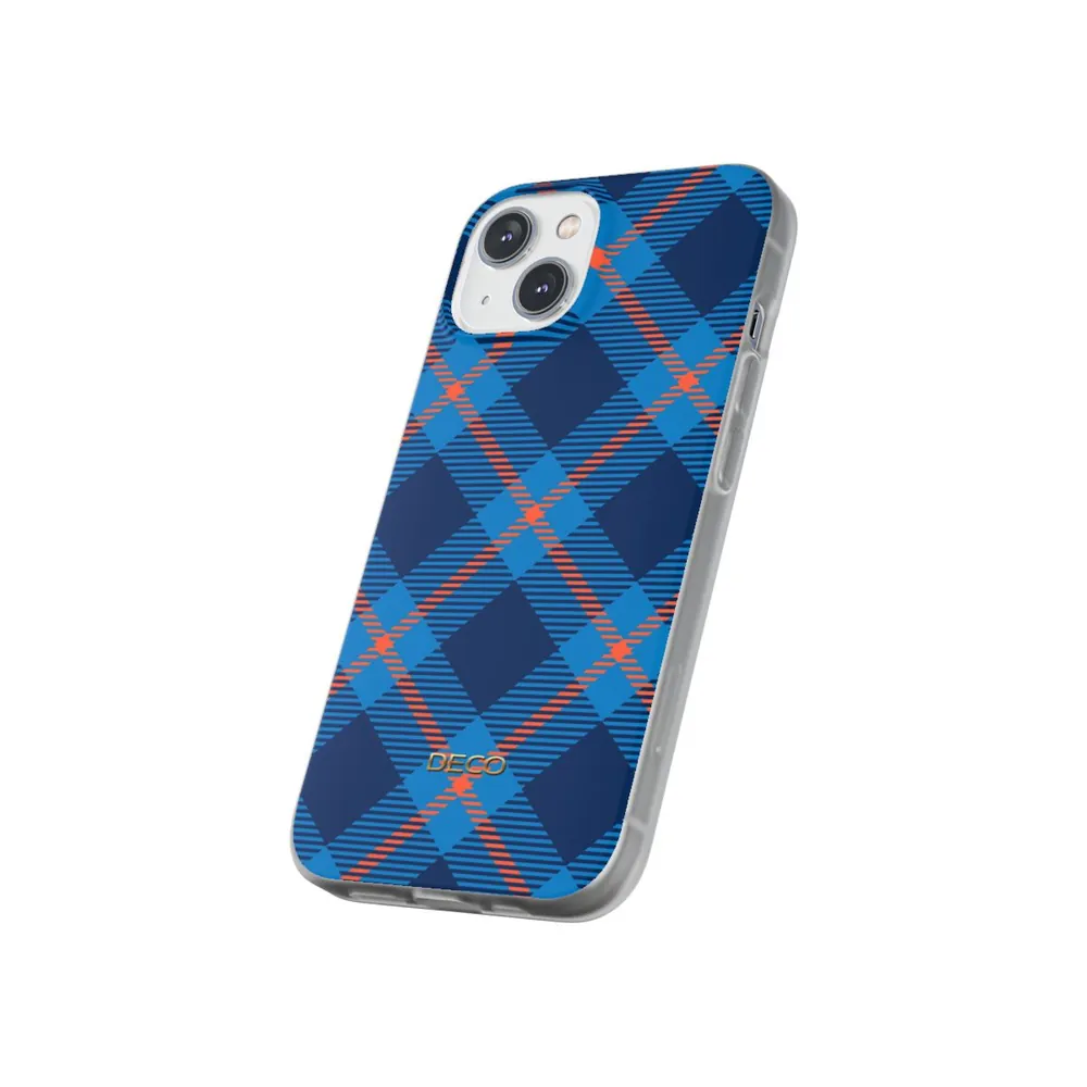 Blue Tartan Plaid Phone Case
