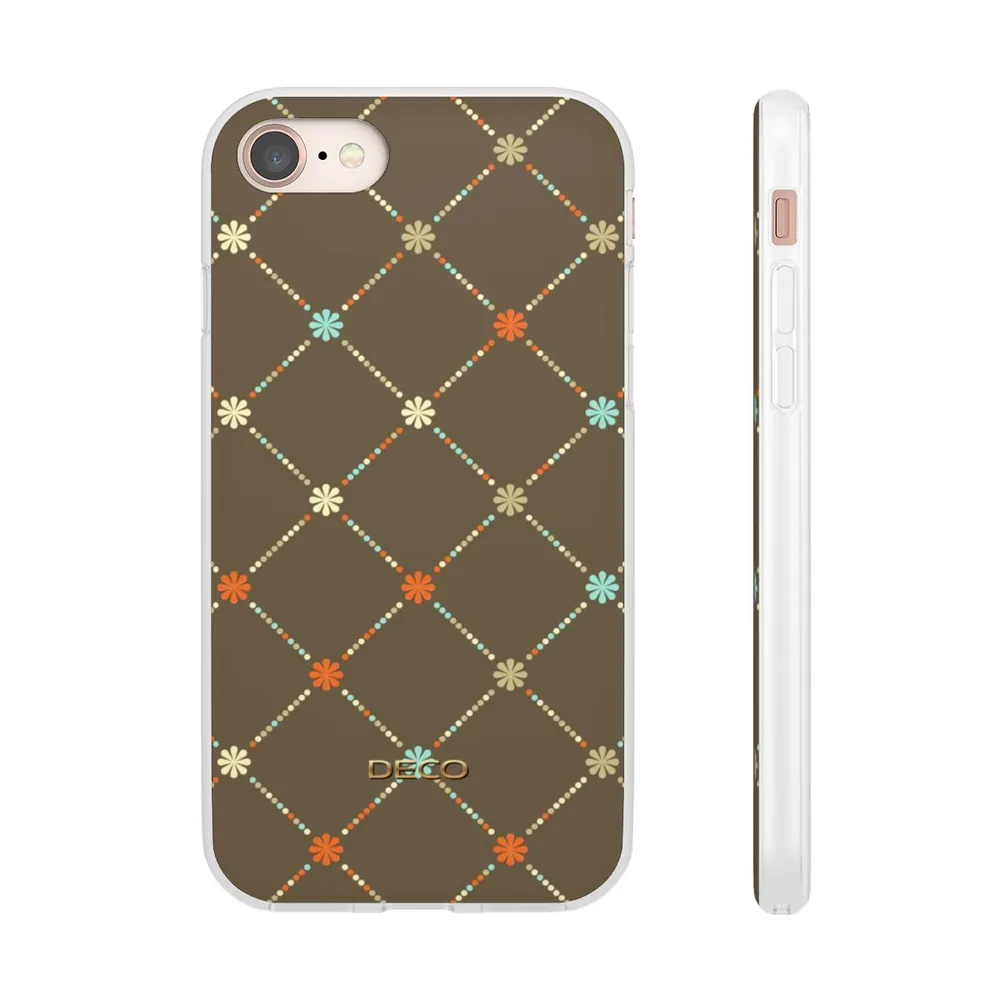 Daisy Dots Plaid Phone Case