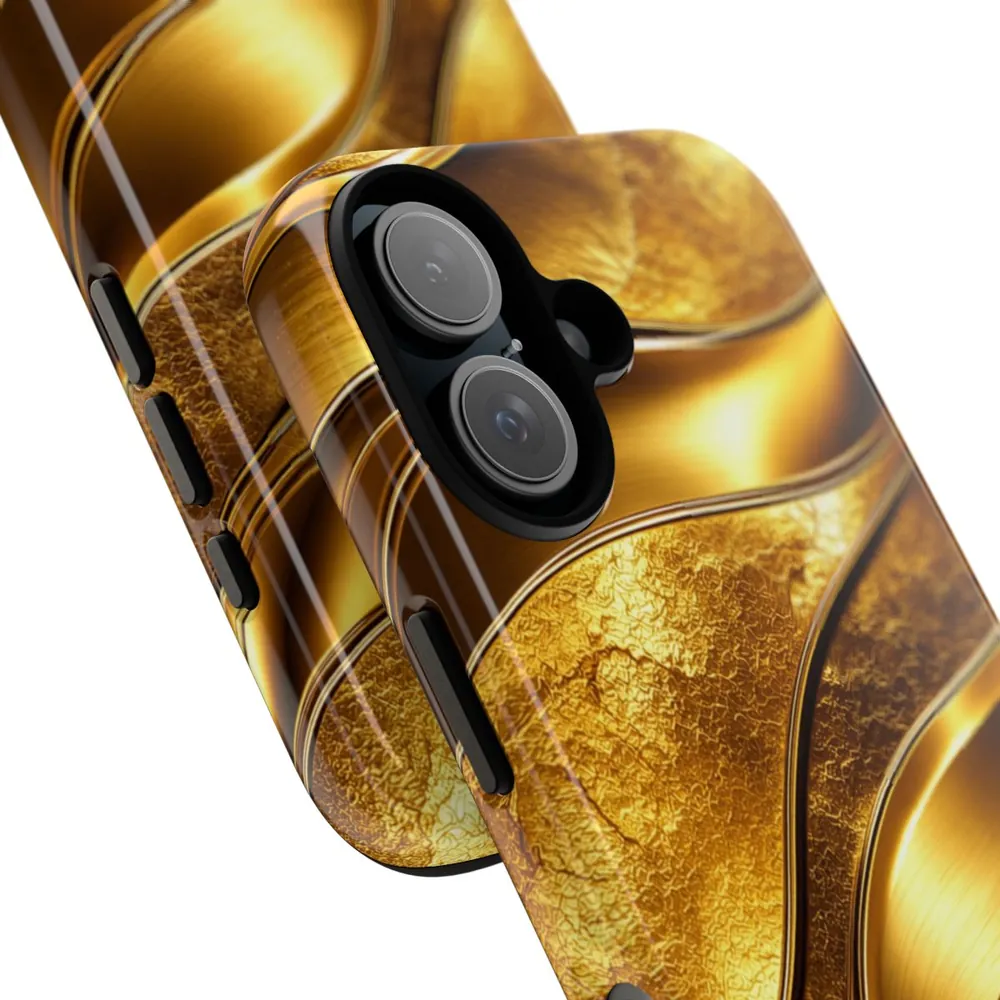Luxury Gold Textures DECO Signature Tough Phone Case