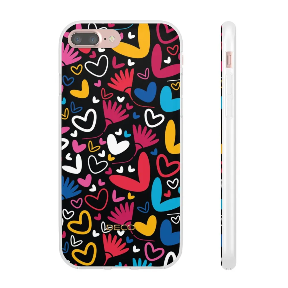 Whimsy Hearts Phone Case