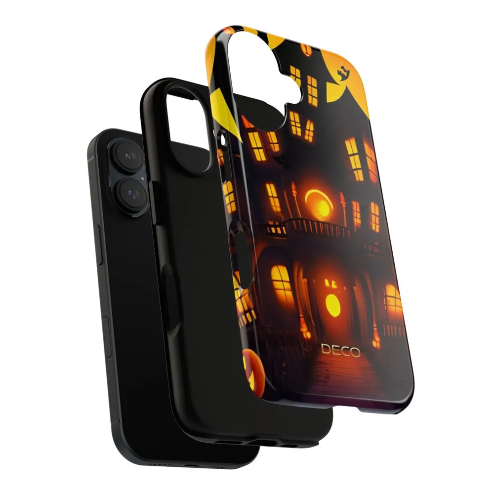 Bizarro Haunted House Spooky Halloween Tough Phone Case
