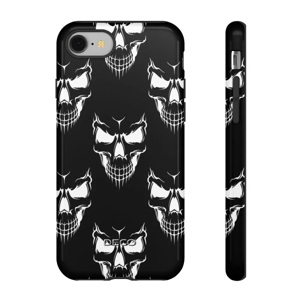 Creepy Skulls Spooky Halloween Tough Phone Case