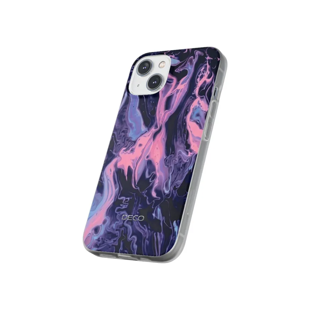 Pastel Contrast Swirl Phone Case