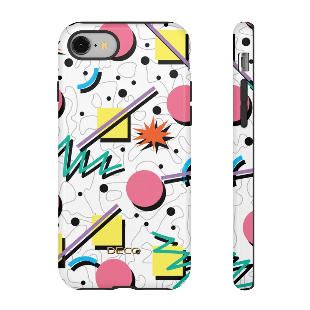 Pastel Party Geometric Tough Phone Case