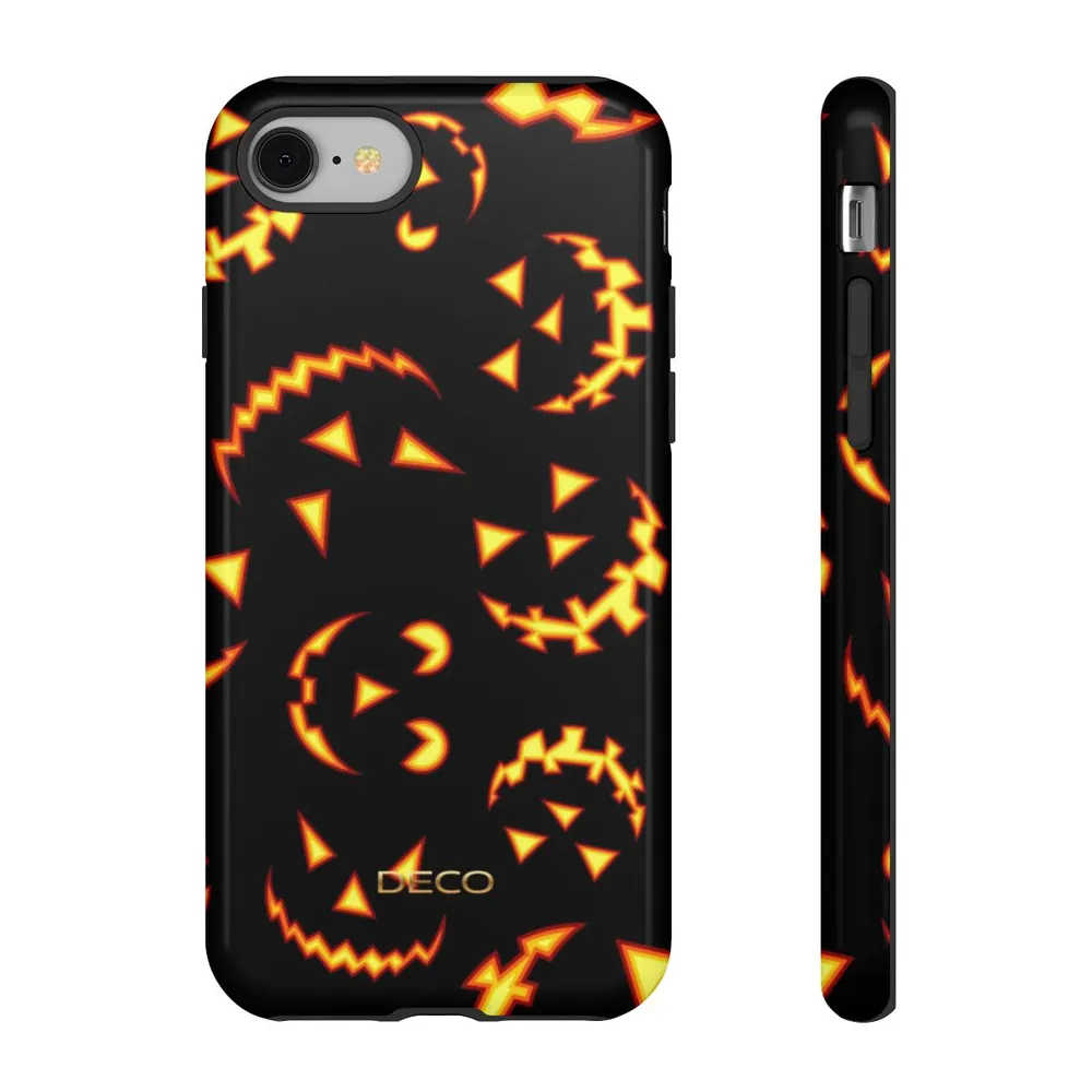 Creepy Jack-o-lanterns Spooky Halloween Tough Phone Case