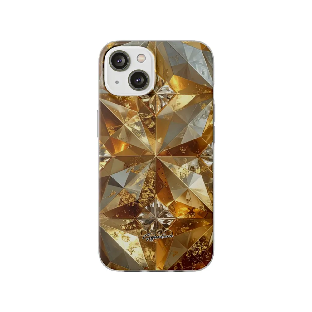 Luxury Diamond Facets DECO Signature Phone Case