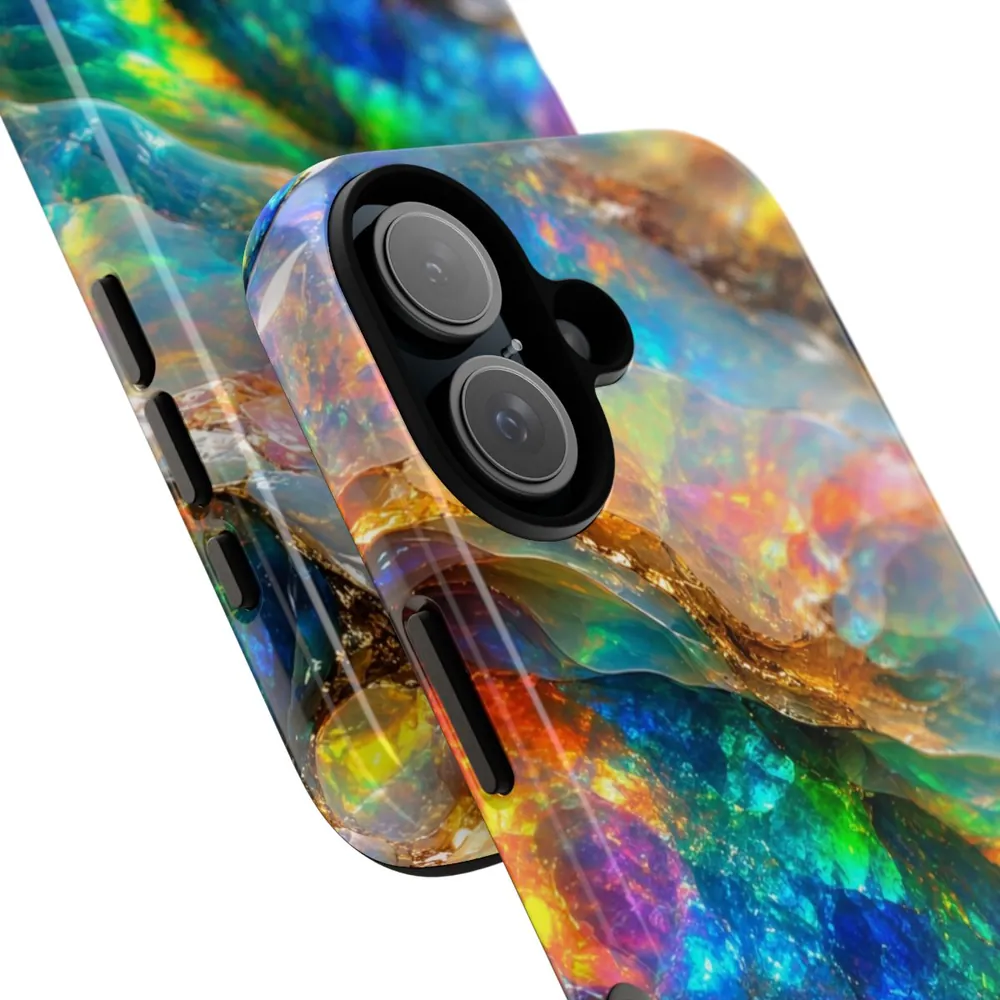 Luxury Vivid Opal DECO Signature Tough Phone Case