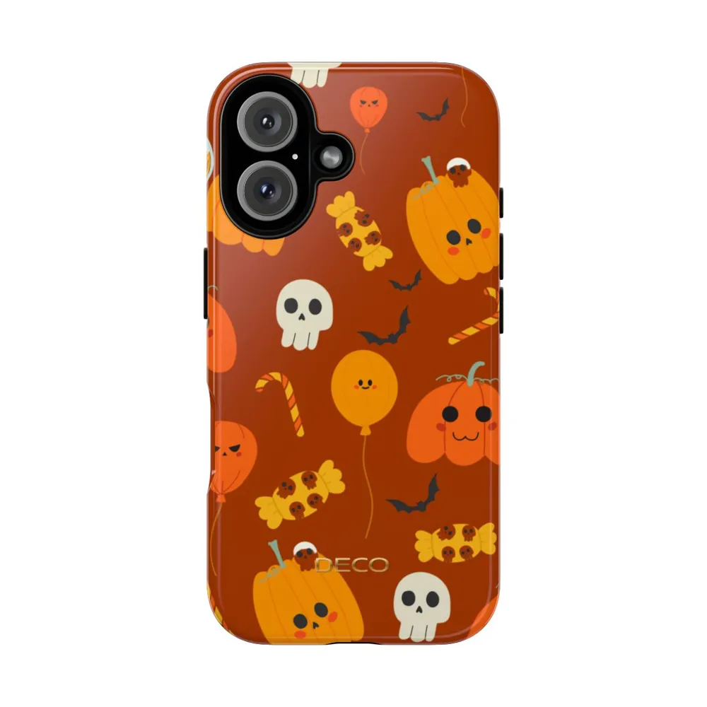 Pumpkin Candy Spooky Halloween Tough Phone Case
