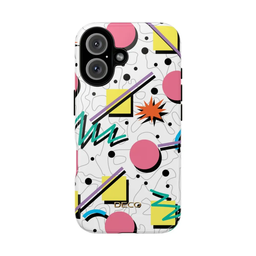 Pastel Party Geometric Tough Phone Case