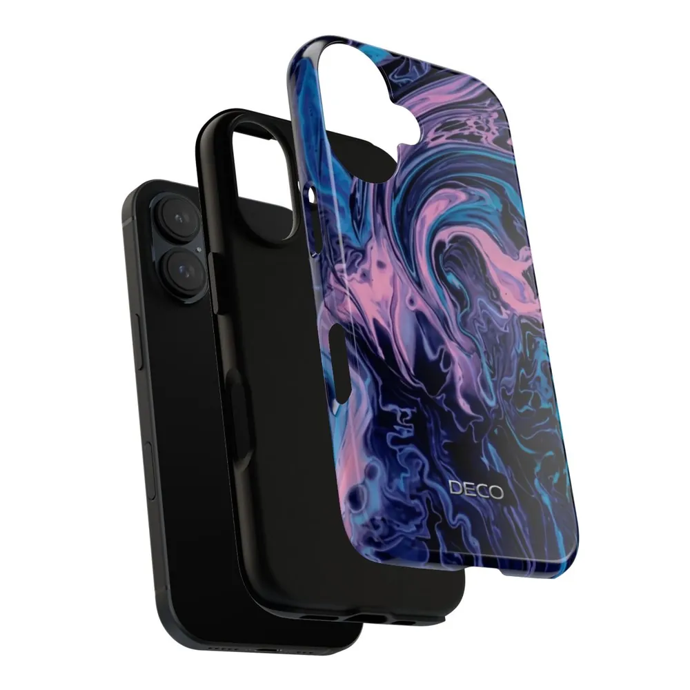 Pastel Rainbow Deep Swirl Tough Phone Case