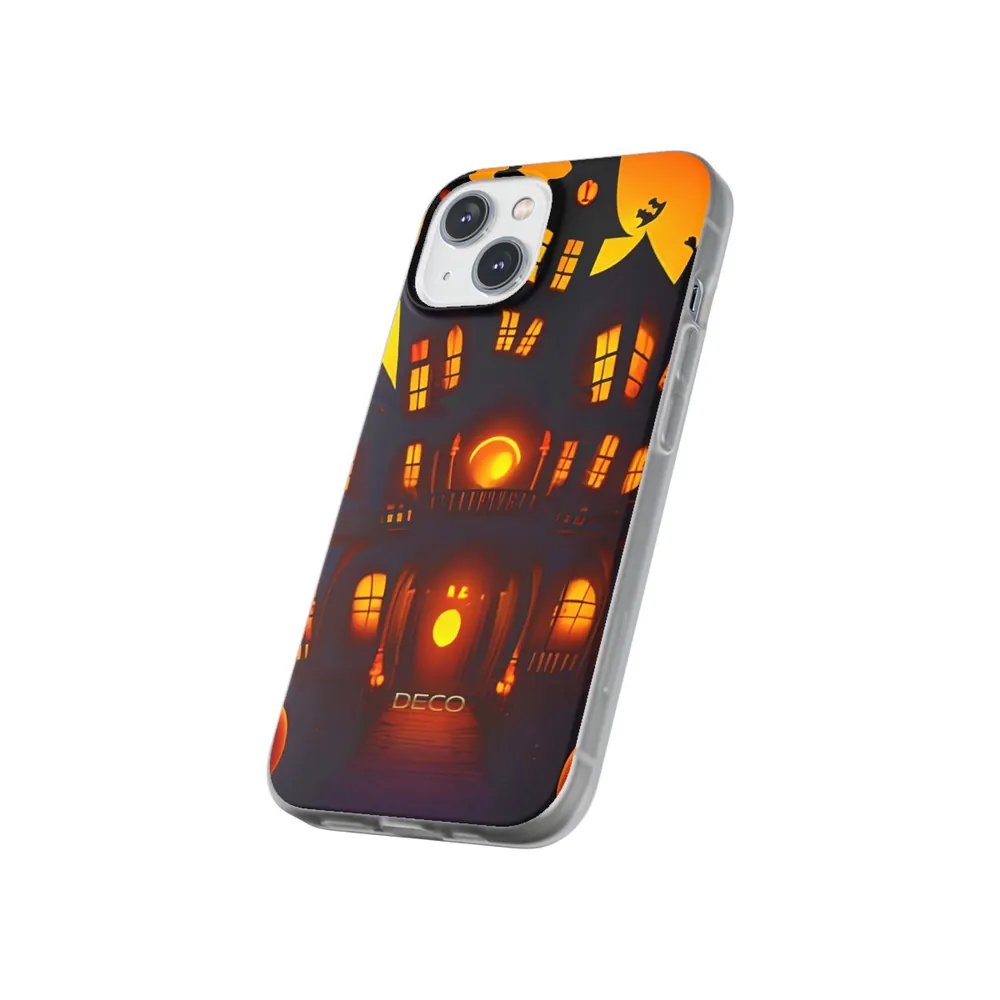 Bizarro Haunted House Spooky Halloween Phone Case