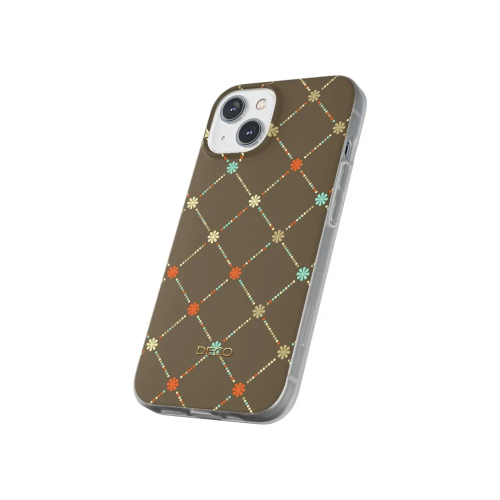 Daisy Dots Plaid Phone Case