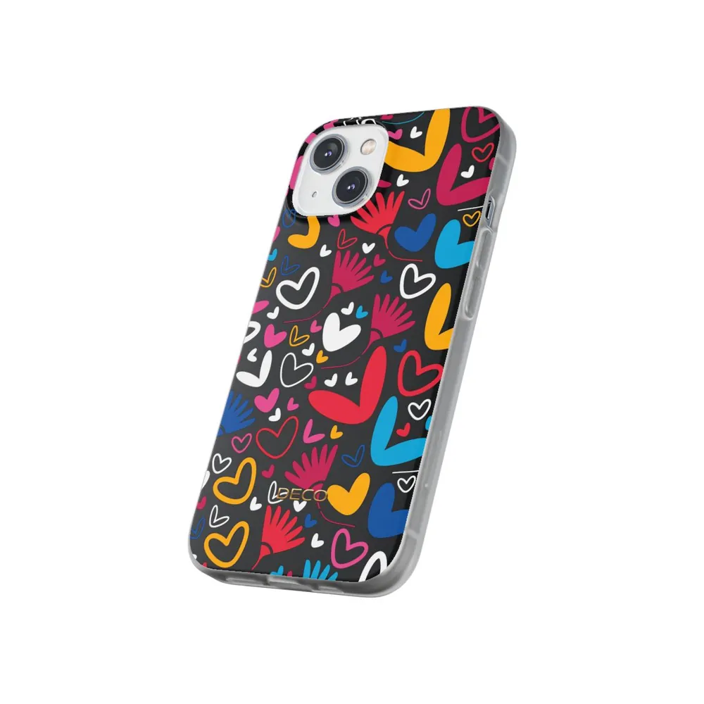 Whimsy Hearts Phone Case