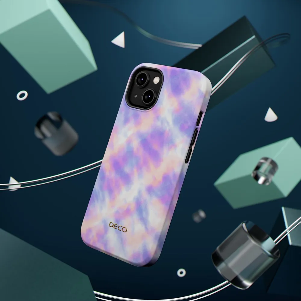 Pastel Tie Dye Watercolor MagSafe Impact-Resistant Phone Case
