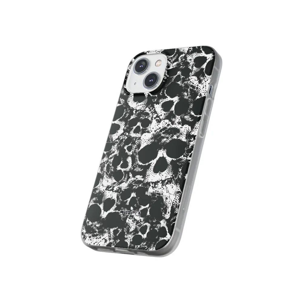 Boneyard Skulls Spooky Halloween Phone Case